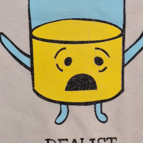 Vintage Funny Perspective Humor Shirt Medium 19x26 Dad Joke - Picture 9 of 12